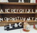 lettres porcelaines